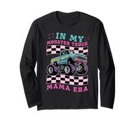 Monster Truck Mamma Era Divertente Mom Mommy Compleanno Maglia a Manica