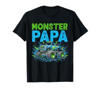 Monster Truck papà papà papà Uomini Maglietta