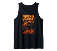 Monster Truck Pumpkin Smasher Halloween Ragazzi Ragazze Bambini Canotta