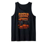 Monster Truck Pumpkin Smasher Halloween Ragazzi Ragazze Bambini Canotta