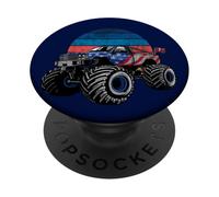 Monster Truck Tee shirts, Monster Trucks Rule, Monster Cars PopSockets PopGrip Adesivo
