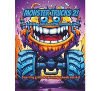 Monster Trucks 2!: Coloring fun for little monsters!