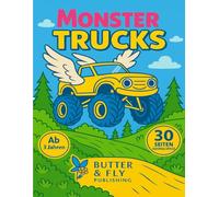 Monster Trucks: Ausmalbuch für Kinder ab 3 Jahren mit 30 Seiten fantasievoller Monster Trucks