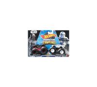 Monster Trucks Demolition Doubles - Auto in metallo 1/64 - Darth Vader contro Stormtrooper