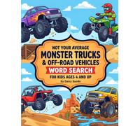 MONSTER TRUCKS & OFF-ROAD VEHICLES: Word Search