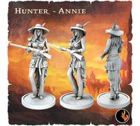 Monster Vampiro Hunter Miniatura Sagittario Figura per D 5e IN Scala 28mm 32mm