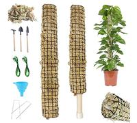 Monstera - Bastoncini autoirriganti per piante, pali per piante da interni Abonda