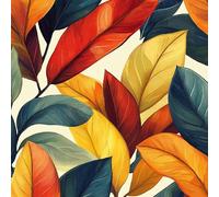 Monstera Colorata Carta da Parati Autoadesiva 0.45x3 m Pianta Foglie Pellicola Adesiva per Mobili Impermeabile Carta Adesivo Ispessita Opaco Sticker per Muro Cucina Armadio Cassetto e Scaffali