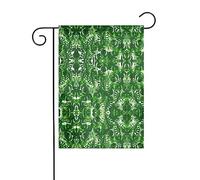 Monstera Deliciosa Banana Palm Stampa Interni Esterni Casa Patio Prato Decorazione Giardino Banner Tutte Le Stagioni Bandiere Double Sided