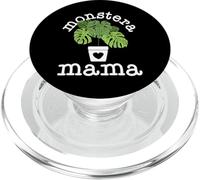 Monstera Plant Mama Shirt Amanti delle Piante Idee Regalo per le Donne PopSockets PopGrip per MagSafe