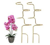 Monstera Plant Support - 2 Pieces Climbing Plants Rack, Wrought Iron Flower Stand for Potted Plants, Outdoor Plant STEM Support And Fixing Rods for Vegetables, Orchids, Peonies, Pothos, Yard, Lawn