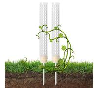 Monstera Plant Support - Breathable Moss Pole, Indoor Climbing Stake | Natural Fiber Coir Wrapped Garden Training Structure Vertical Growth Aid System, Moisture Retaining Plant Climber Extension Rod F