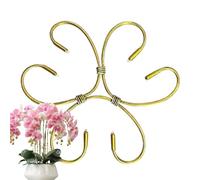 Monstera Plant Support Stake - Decorative Metal Stem Trellis Clamp, Indoor Houseplants Growth Training Accessory for Climbing Vines, Gardening Supplies for Healthy Plant Care 6.5x5.91 pollici