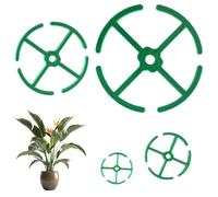 Monstera Stem Holder - 4 Pack Plant Support Mini Small Medium Large, Durable PP | Pothos Philodendron Alocasia, Indoor Outdoor Balcony Gardeners Landscapers Beginners Climbing Plant Upright Growth Too