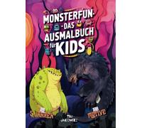 Monsterfun - Das Ausmalbuch für Kids: Ein aufregendes Ausmalbuch mit 100 lustigen und coolen Monstermotiven für kreativen Spaß und Entspannung! Das ... Freunde, Familie oder für dich selbst.