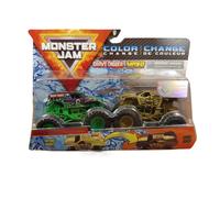 Monsterjam 1:64 Scala Cambia del colore Digger tomba Vs Max D Maximum Destruction