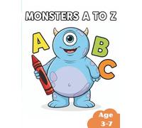 Monsters A to Z: Learn to Color and Draw with Monsters