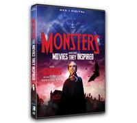 Monsters and the Movies They Inspired (DVD) Christopher Lee Peter Cushing