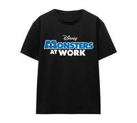 Monsters at Work Dark Maglietta Logo Adulto Unisex (TV17282)