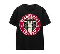 Monsters at Work Scarebucks Coughy Maglietta Adulto Unisex (TV17376)