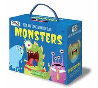Monsters. Book and concentration game. Con gadget