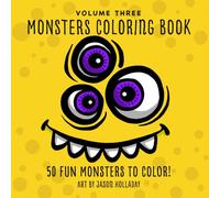 Monsters Coloring Book: 50 Fun Monsters to Color!