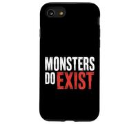 Monsters Do Exist Horror Creepy Spooky Fan |- Custodia per iPhone SE (2020) / 7/8