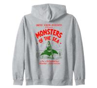 Monsters of The Sea Felpa con Cappuccio