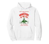Monsters of The Sea Felpa con Cappuccio