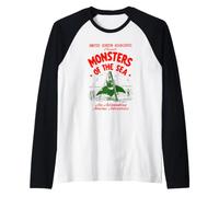 Monsters of The Sea Maglia con Maniche Raglan