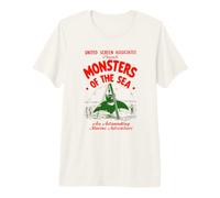 Monsters of The Sea Maglietta Premium