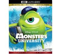 MONSTERS UNIVERSITY (4K UHD Blu-ray) Billy Crystal John Goodman Steve Buscemi