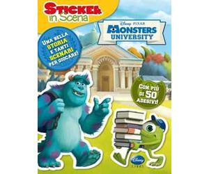 Monsters University. Sticker in scena. Ediz. illustrata