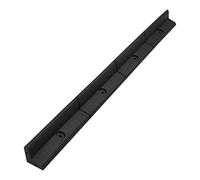 MonsterShop - Bordatura per Aiuole Bordo Prato da Giardino Palizzata Flessibile fino a 70° in Gomma Resistente agli UV Pezzi da 1.2m - Nero - 8 pezzi