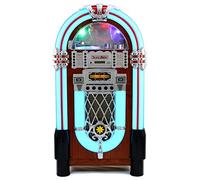MonsterShop - Jukebox Anni 50: CD, USB, Memory Cards SD/MMC, Radio, Bluetooth e Aux