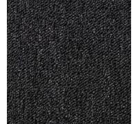 Monstershop - Moquette Pavimento al Metro Quadrotte di Tappeto su Misura Componibile, Mattonelle in Tessuto Autoposanti per Interni, SET da 40 Piastrelle 50x50cm Copre 10mq - Nero Carbone