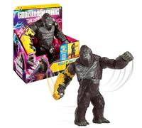 MonsterVerse - Godzilla x Kong, statuetta gigante snodata da 28 cm, con suoni e funzione attacco, modello Kong, per bambini dai 4 anni in su, MN3201