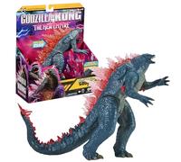 MonsterVerse - Godzilla x Kong, statuetta snodata da 18 cm, con suoni e moviment