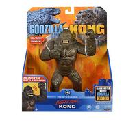 MonsterVerse MNG05410 - Action figure Godzilla vs Kong deluxe, con suoni, 18 cm, motivo King Kong