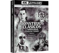 Monstruos clásicos Pack (4K UHD + BD) - BD