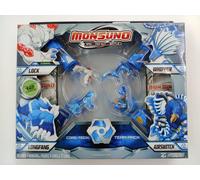 Monsuno 4-Pack - Lock, Whipper, Longfang e AirSwitch