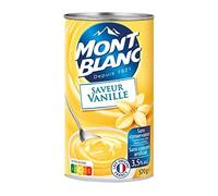 Mont Blanc - Crema da dessert alla vaniglia, 570 g, 4 pezzi