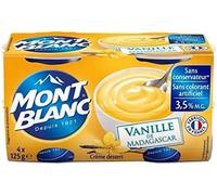 Mont Blanc Crème Dessert Vanille (lotto di 4)