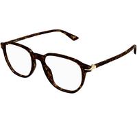 Mont Blanc MB0366O 002, Avana, RECYCLED acetate, Uomini occhiali 51