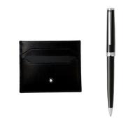 Mont Blanc Set Pix Nera + Portacarte 6CC 137793