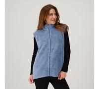 Mont Chalet Gilet in peluche con zip e tasche