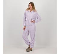 Mont Chalet Tuta intera in sherpa lamé con zip davanti