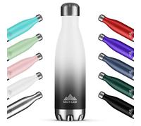 Mont-Clair H2O Borraccia Termica 750ML in Acciaio Inox, Borracce Termiche - 12h di Bevanda Calda e 24h di Bevanda Fredda - Senza BPA Bottiglia Acqua Borraccia 750ML Bianco e Grigio