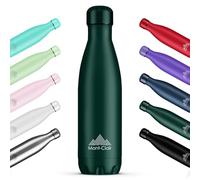 Mont-Clair l'O Borraccia Termica 500ML in Acciaio Inox, Borracce Termiche - 12h di Bevanda Calda e 24h di Bevanda Fredda - Senza BPA, Bottiglia Acqua, Borraccia 500ML Verde scuro