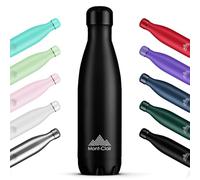 Mont-Clair l'O Borraccia Termica 750ML in Acciaio Inox, Borracce Termiche - 12h di Bevanda Calda e 24h di Bevanda Fredda - Senza BPA, Bottiglia Acqua, Borraccia 750ML Nera